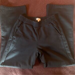 Pact women’s M black bell-bottom sweats!